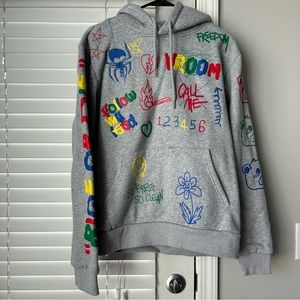 Smoke rise graphic hoodie